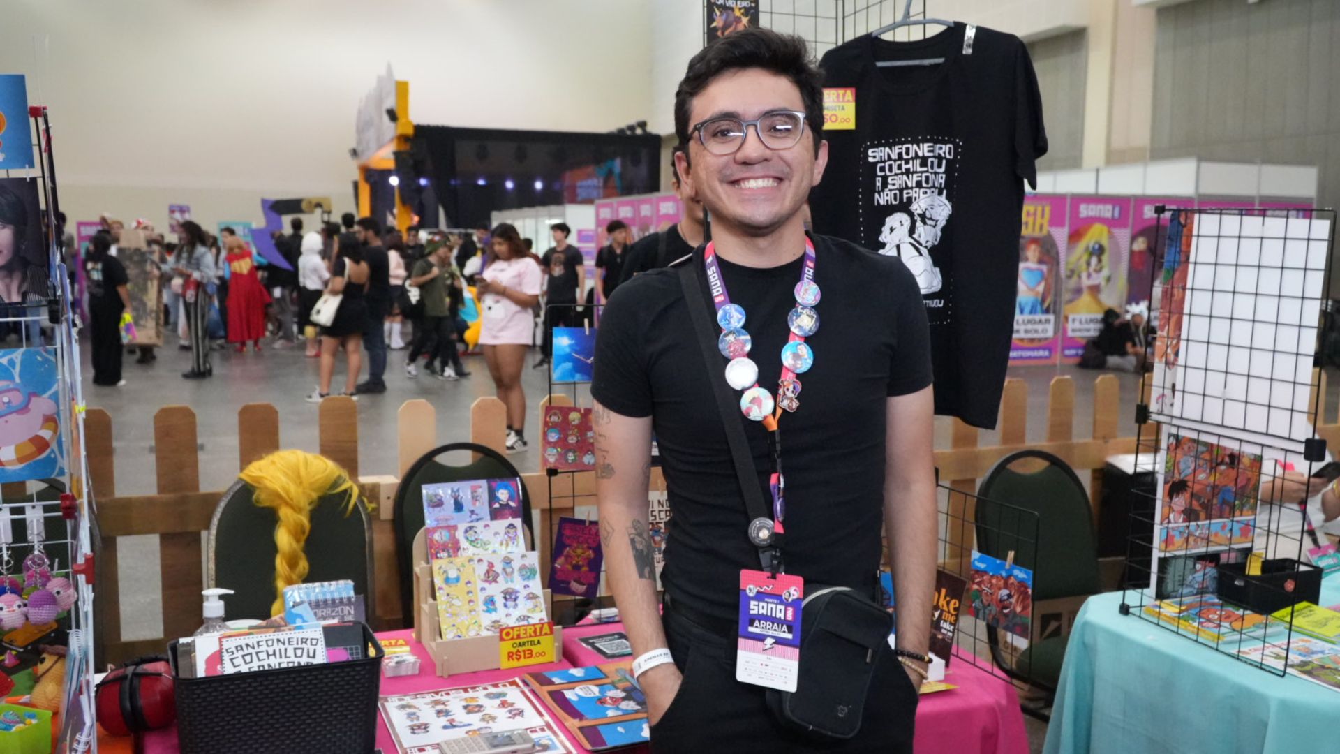 Vila dos Artistas promove a criatividade autoral no último dia da Parte 1 do Sana 2025