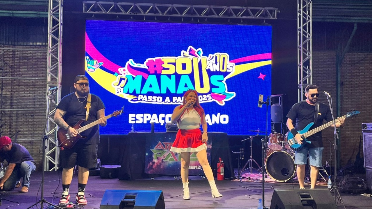 Espaço Cultura Urbana encerra última noite do “#SouManaus Passo a Paço 2025” 