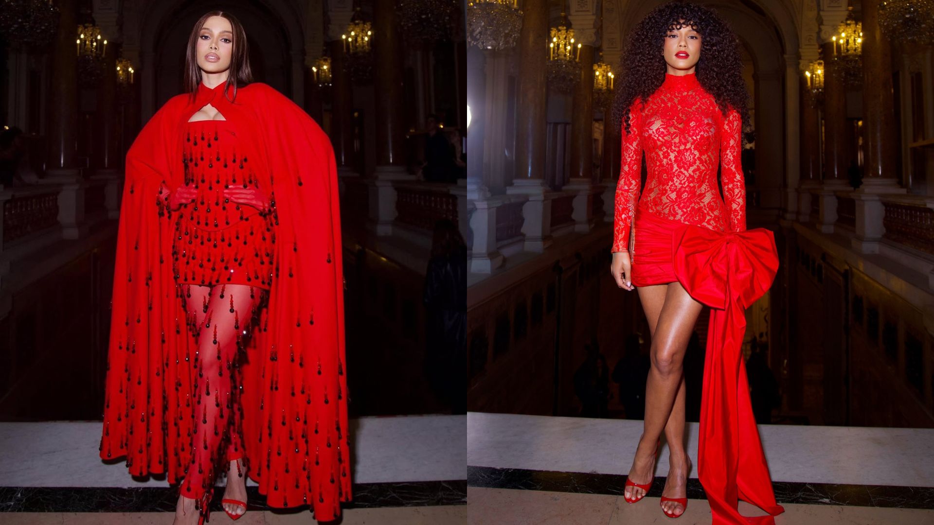 Anitta e Taís Araújo são destaque durante abertura da Semana de Moda de Paris