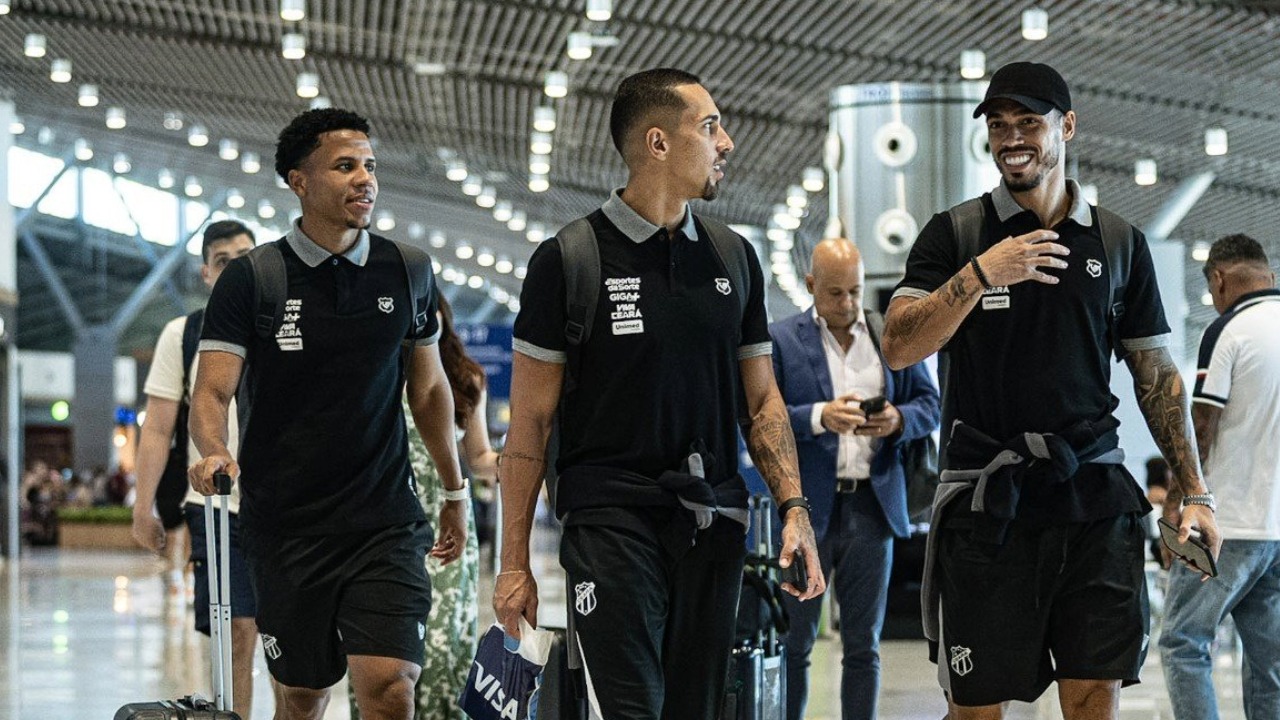 Com Lucca, Ceará viaja para BH; Dieguinho e Marcos Victor são desfalques