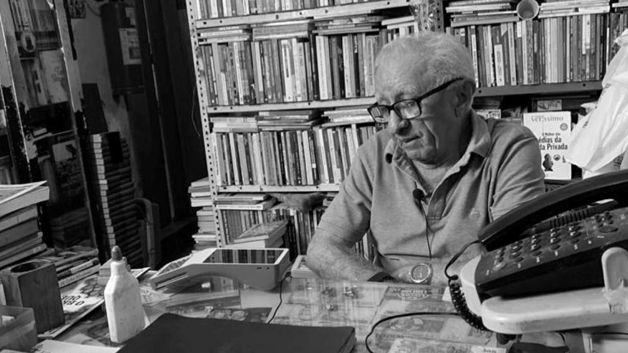 Livreiro do tradicional sebo O Geraldo morre aos 83 anos, em Fortaleza