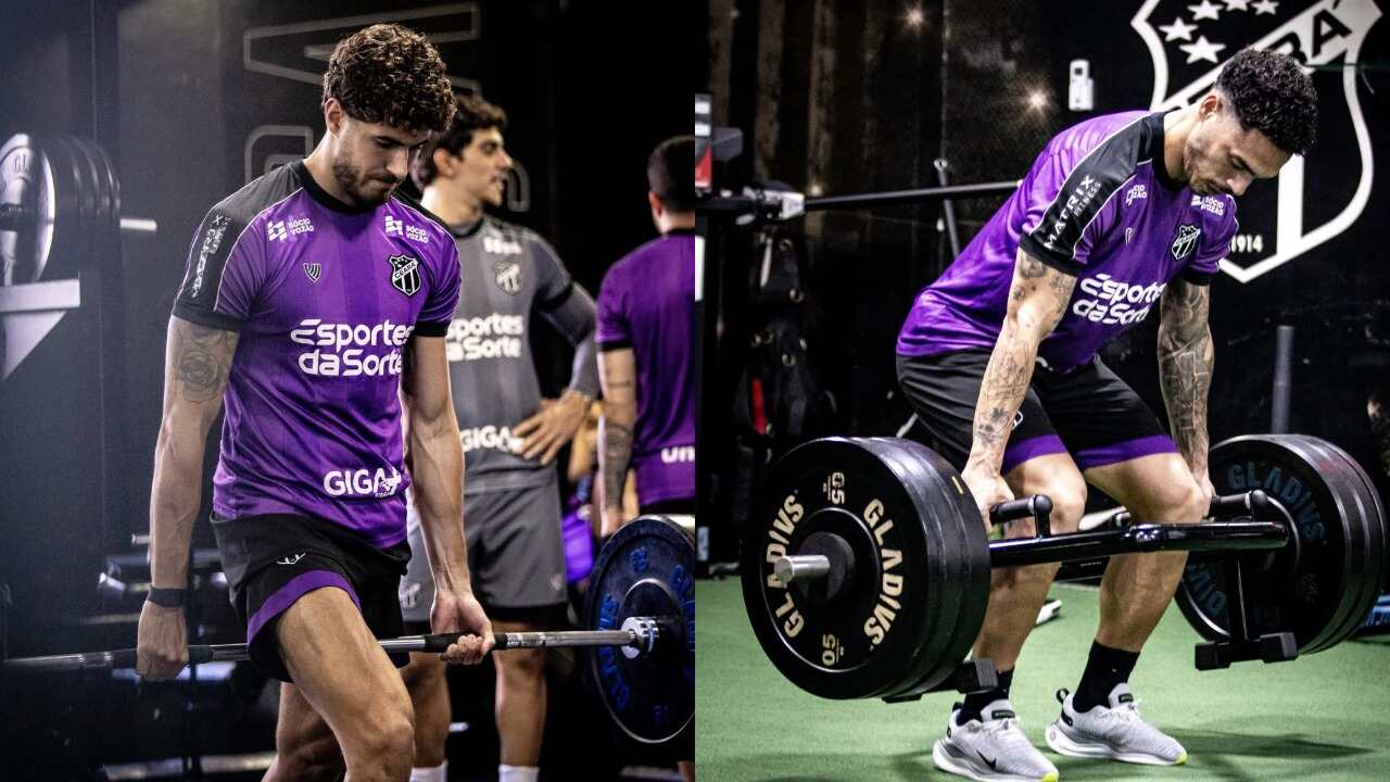 Em Porangabuçu, elenco do Ceará se reapresenta após dois dias de folga e Dieguinho fala em coletiva