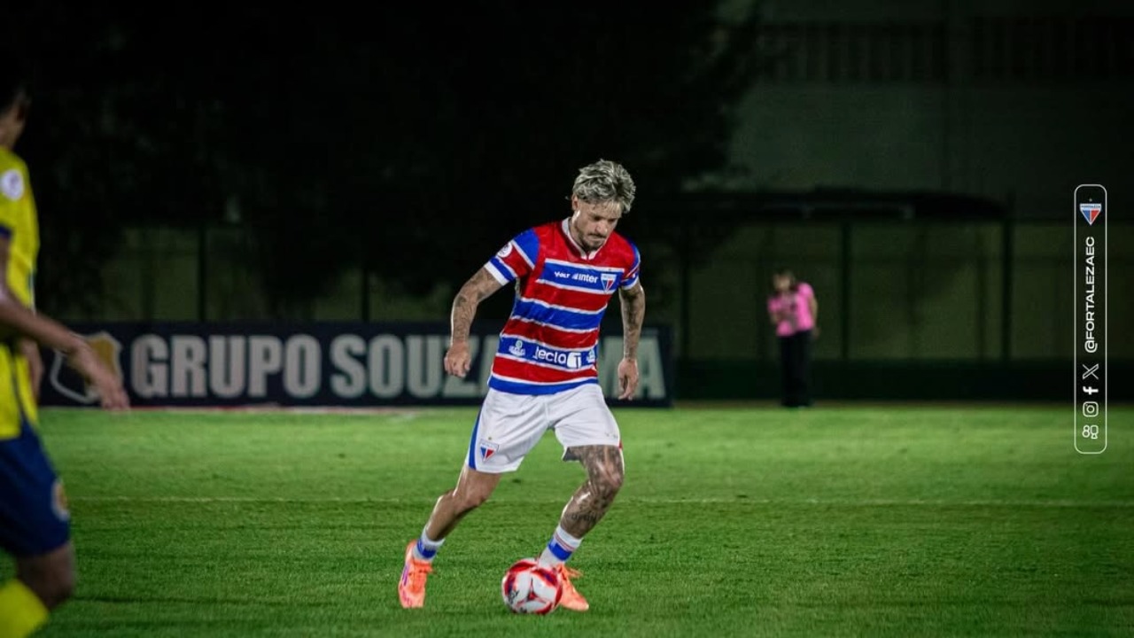 Lucas Crispim no Fortaleza
