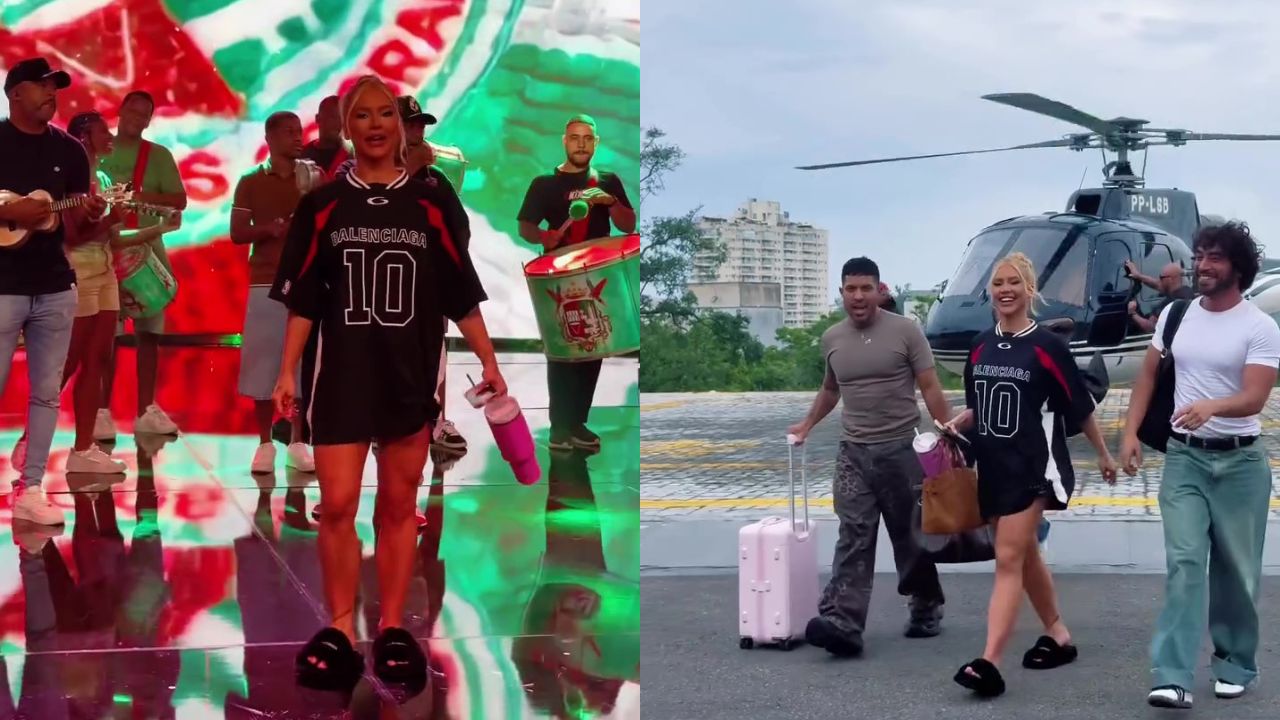 Após deixar SBT, Virginia aparece na Globo para sambar no ‘Domingão com Huck’