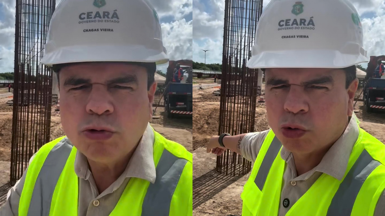 Chagas Vieira diz que novo VLT Aeroporto-Castelão fica pronto até maio de 2027