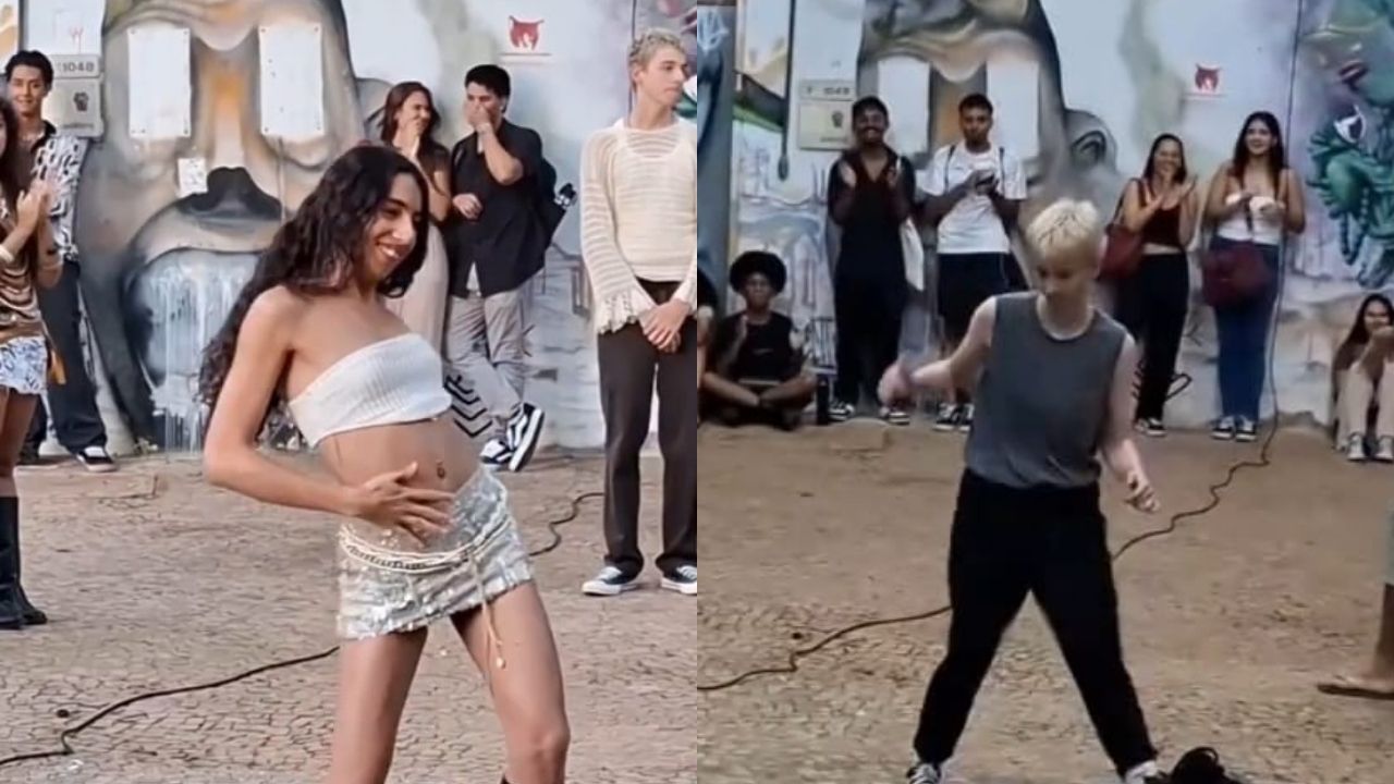 Estudantes fazem concurso para escolher sósias de Juliano Floss e Marina Sena em Minas Gerais