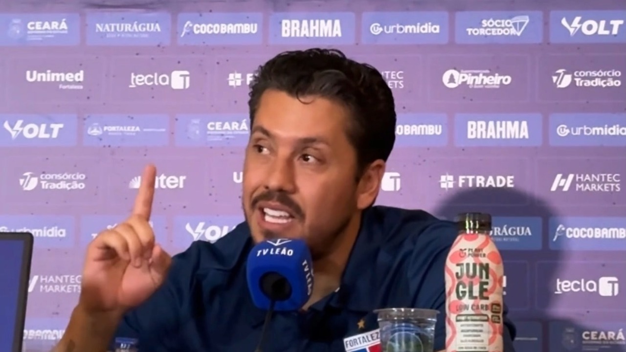 Thiago Carpini define prioridades do Fortaleza e rebate críticas “Respeito, mas não concordo”