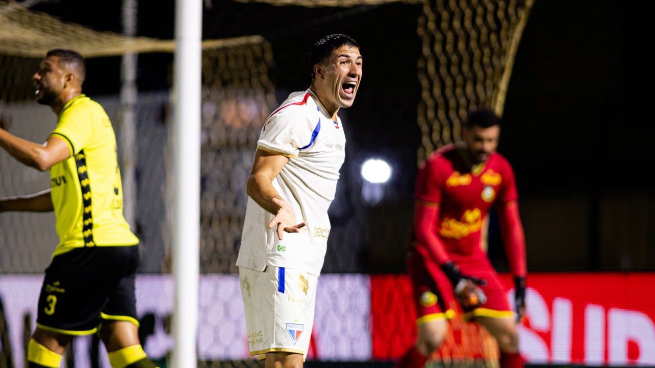 Com gol de Miritello, Fortaleza vence o São Bernardo fora de casa pela Série B