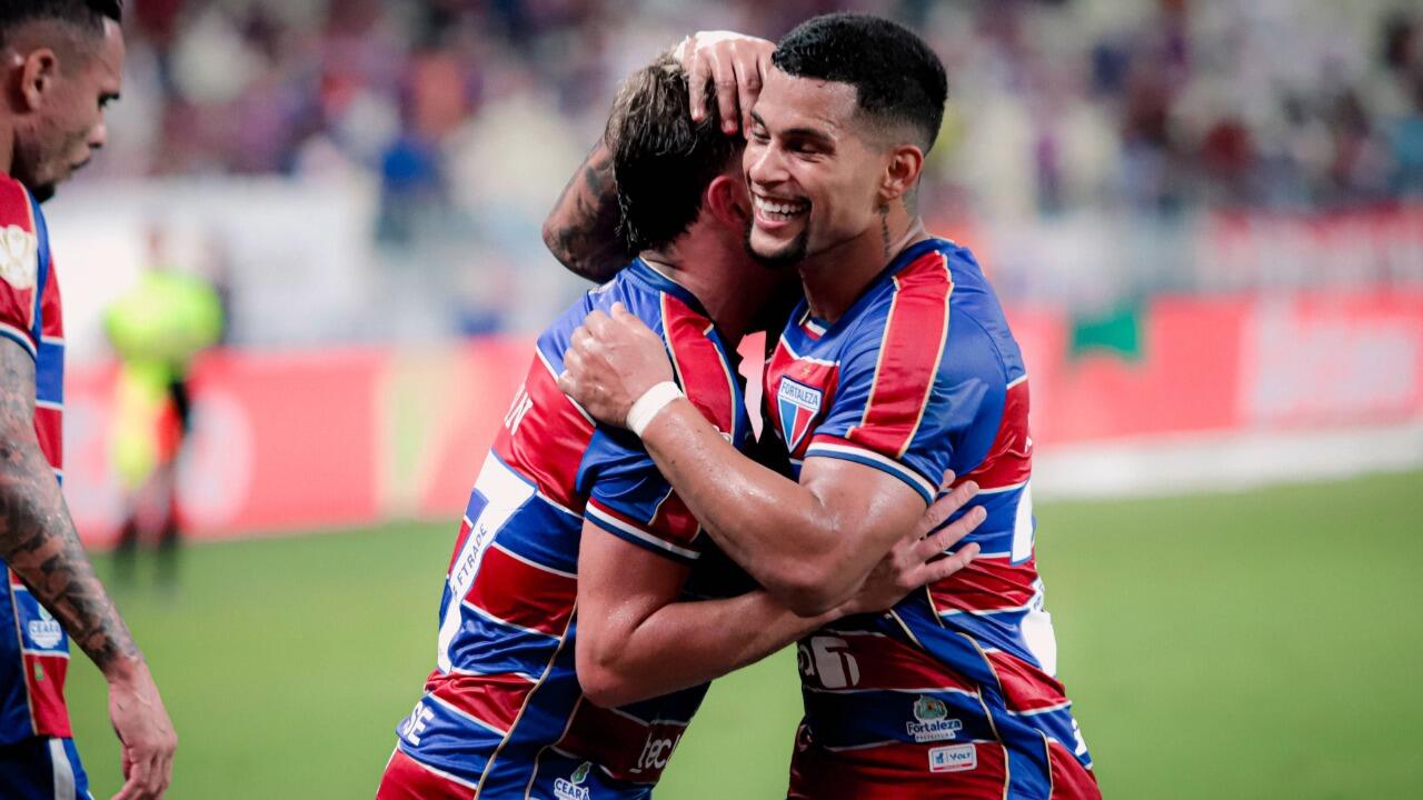 Com gols de Maílton e Miritello, Fortaleza vence o CRB e leva vantagem para jogo de volta da 5ª fase da Copa do Brasil