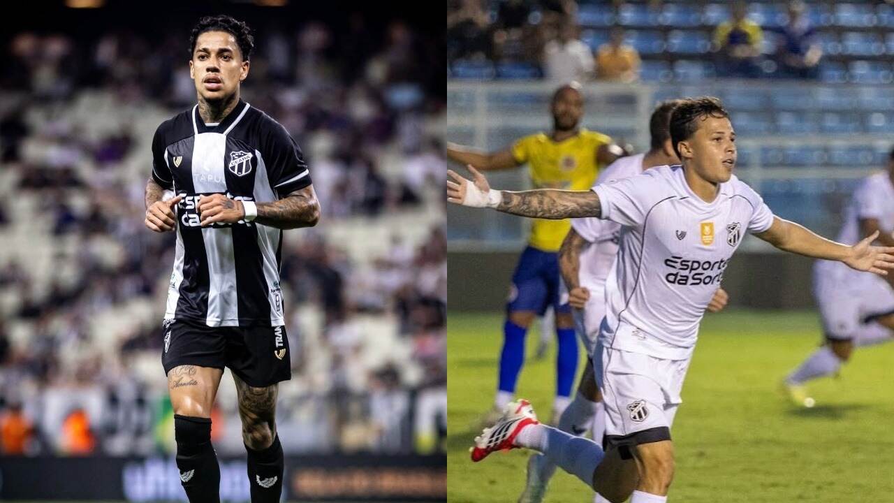 Matheusinho e Matheus Araújo desfalcam o Ceará contra o Londrina