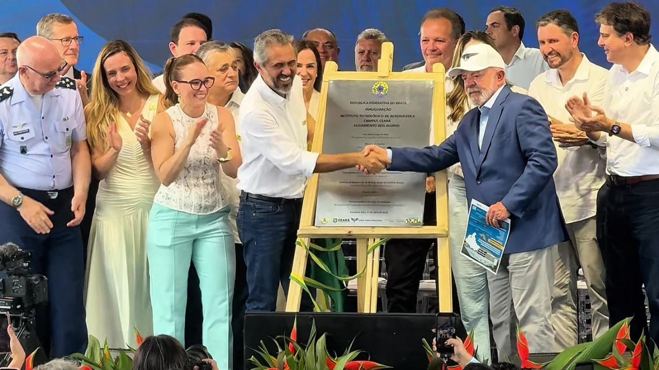 Lula inaugura bloco do ITA em Fortaleza, o segundo do país e o primeiro fora de SP