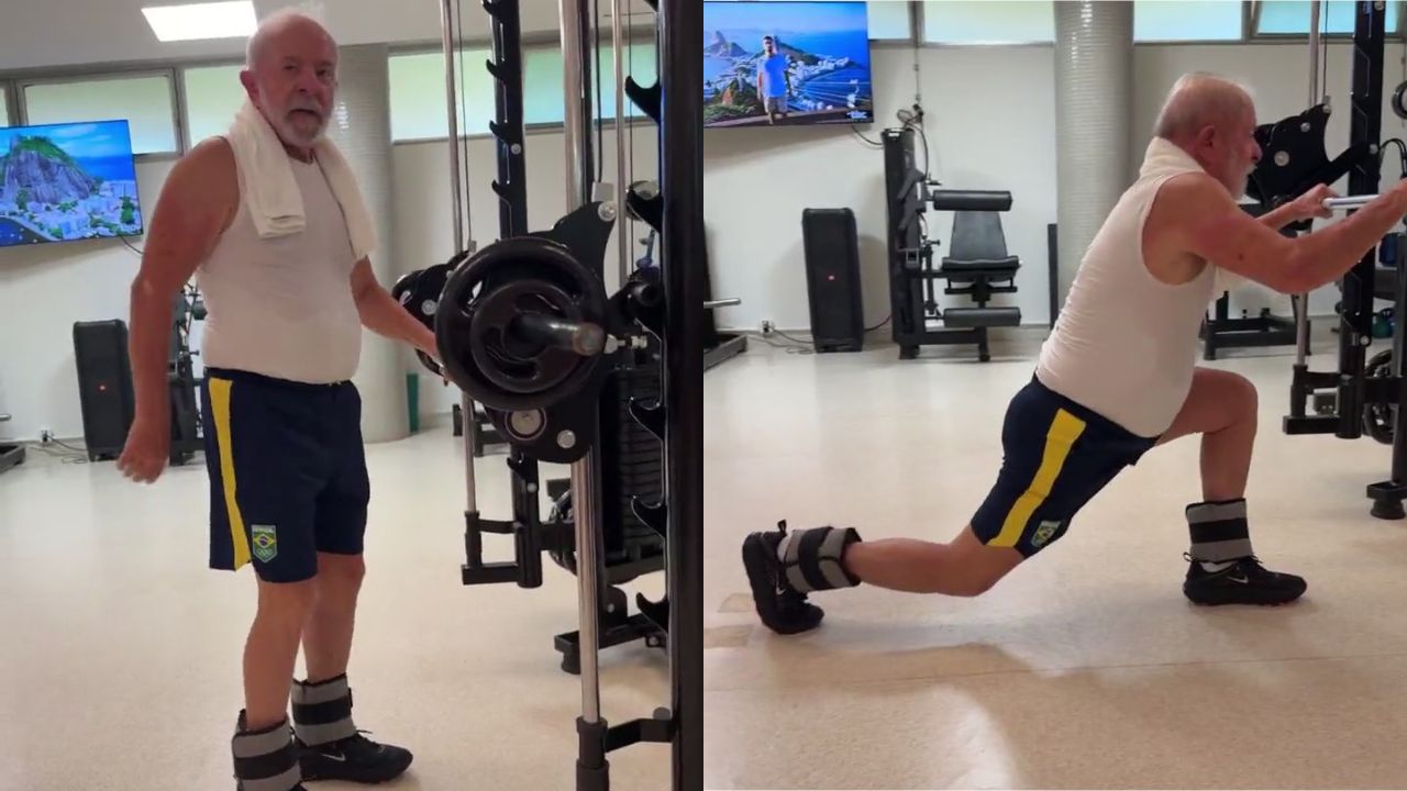 Janja mostra Lula aos 80 anos em rotina intensa de exercícios: ‘Aqui não tem PowerPoint, nem IA’