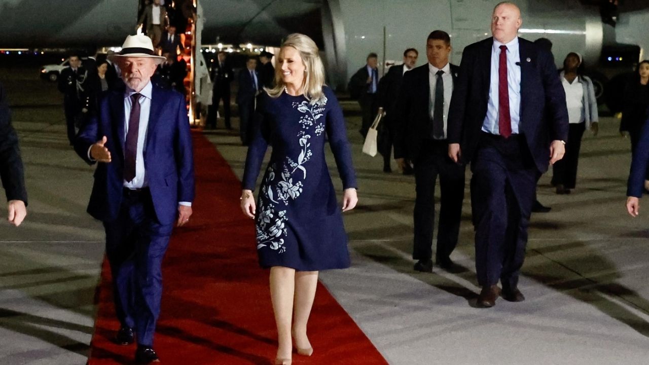 Lula desembarca em Washington para encontro com Trump na Casa Branca nesta quinta (7)