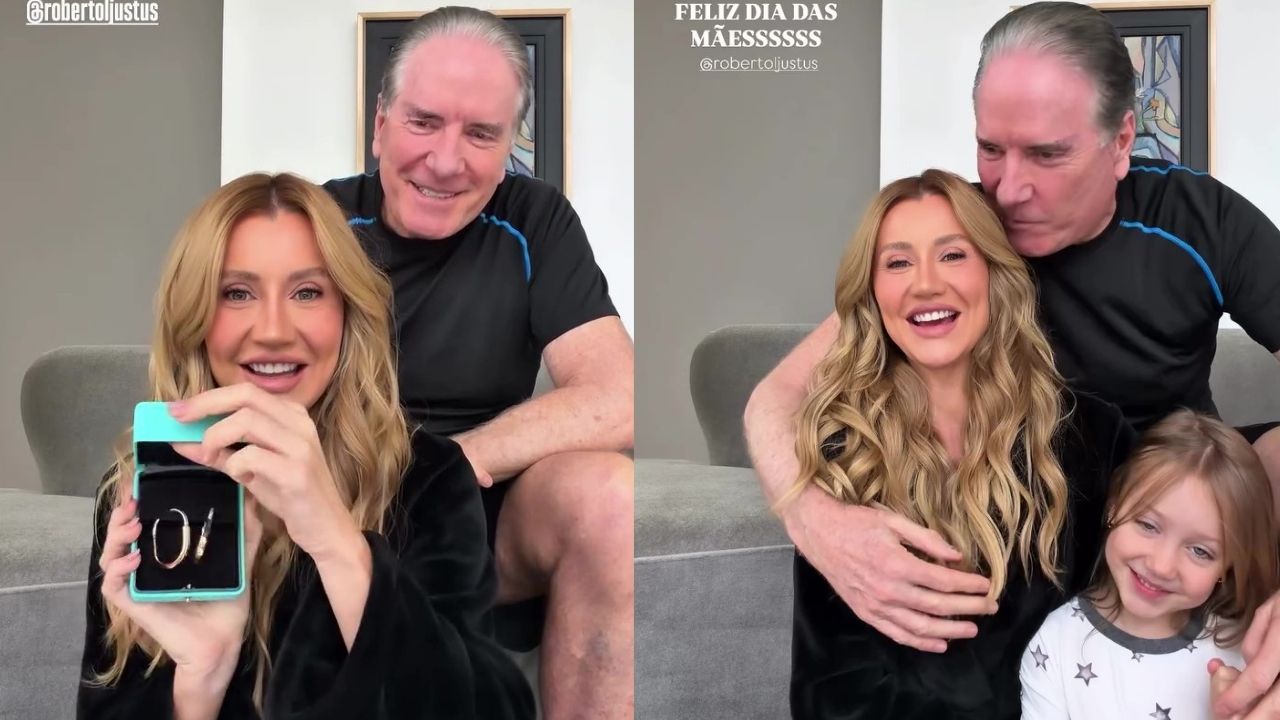 Após ganhar bijuteria da Zara de Vicky, Ana Paula recebe joia da Tiffany & Co de Roberto Justus