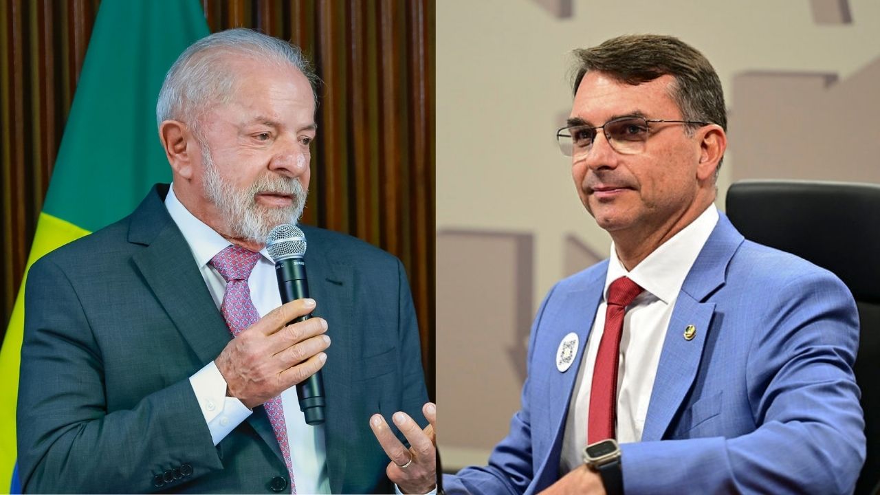 Pesquisa Quaest mostra Lula liderando 2º turno com 44% e Flávio Bolsonaro aparece com 38%
