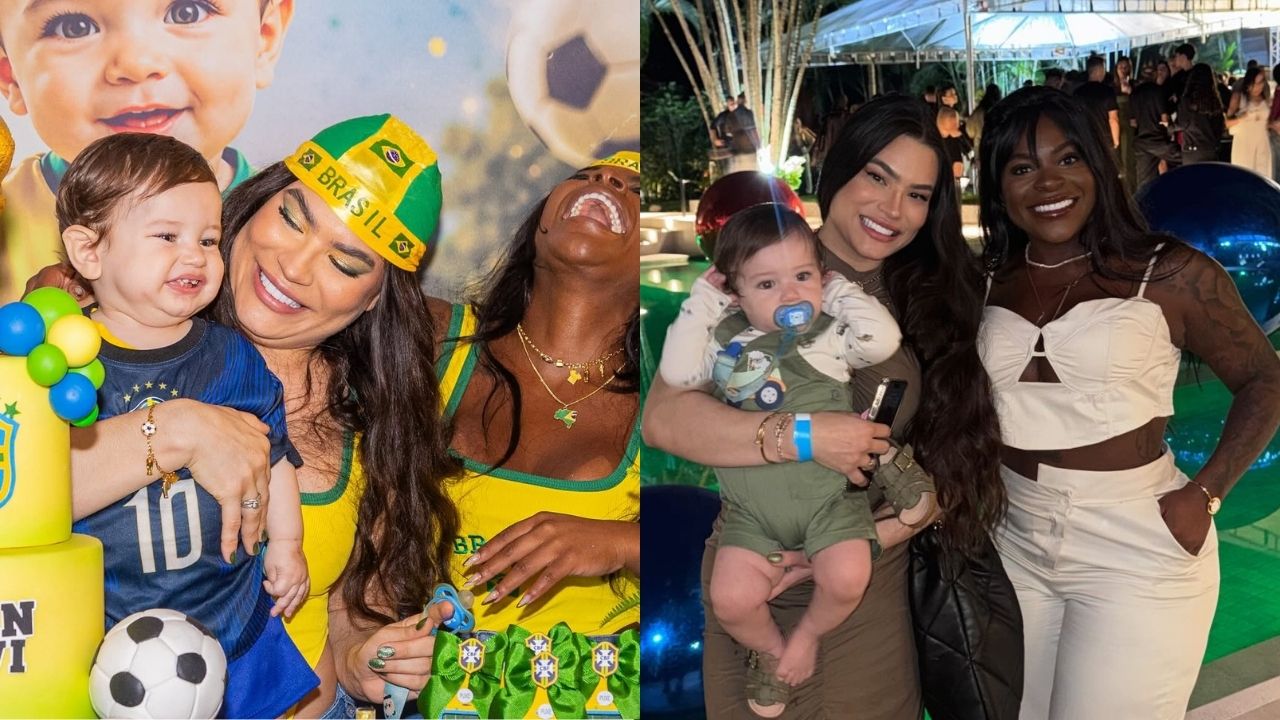 Jojo Todynho critica pai de afilhado em aniversário de 1 ano: ‘Pode não ter pai, mas tem duas mães’