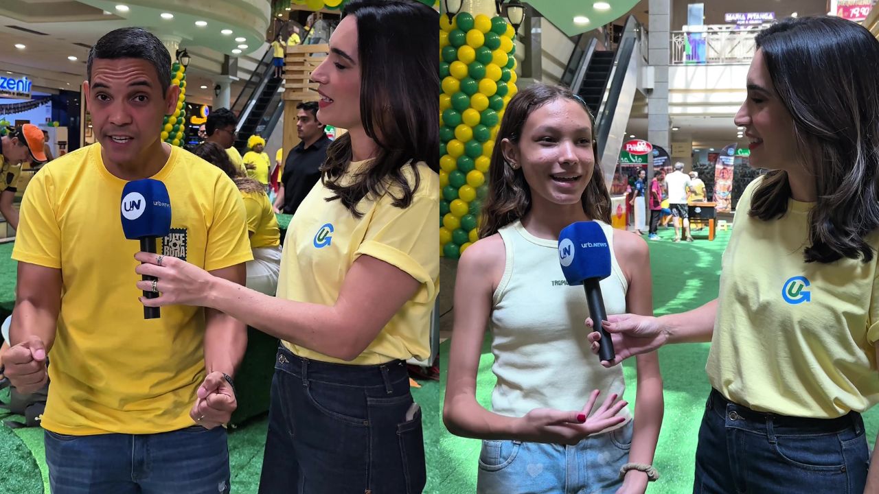 Arena Futebora Del Paseo recebe primeira live pré-jogo da Seleção Brasileira na Copa