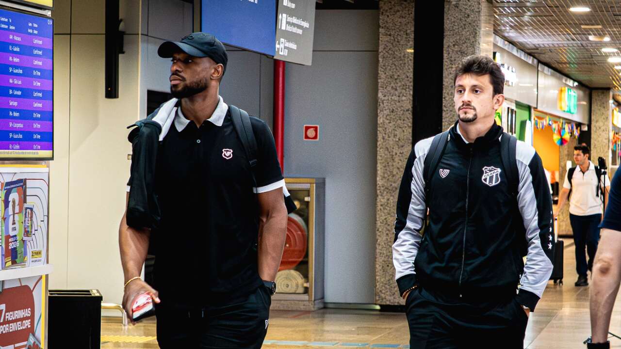 ceará embarca para enfrentar o Criciúma pela Série B