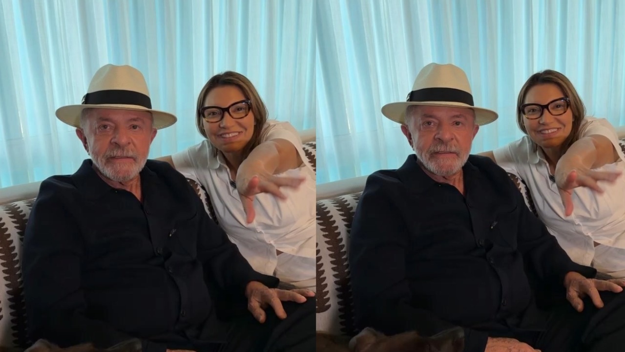 Lula e Janja contam que têm hábito de selinhos de 6 segundos em live de Dia dos Namorados
