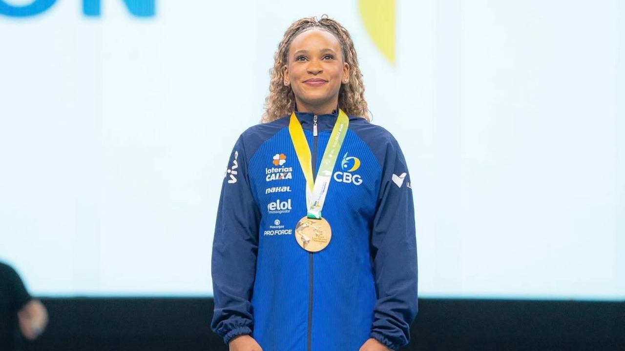 Rebeca Andrade é ouro salto no Pan-Americano do Rio