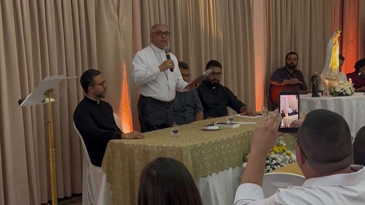O momento, conduzido pelo Arcebispo Dom Gregório Paixão, contou com a presença dos principais veículos de comunicação do Ceará