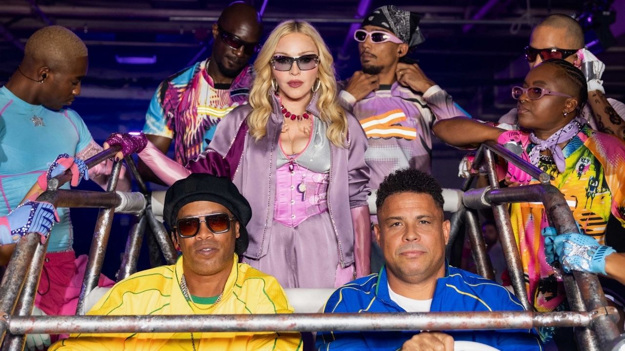 Ronaldinho revela bastidores de apresentação ao lado de Madonna: ‘Muito querida’