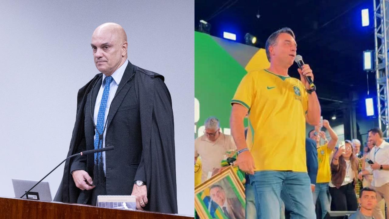 O ex-presidente está proibido de se manifestar em redes sociais, por ordem do ministro do STF enquanto cumpre prisão domiciliar