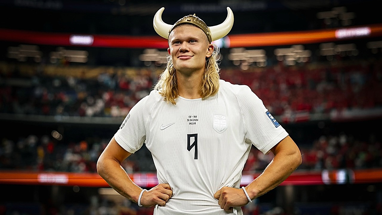 Conheça Haaland: a esperança viking da Noruega na Copa contra o Brasil