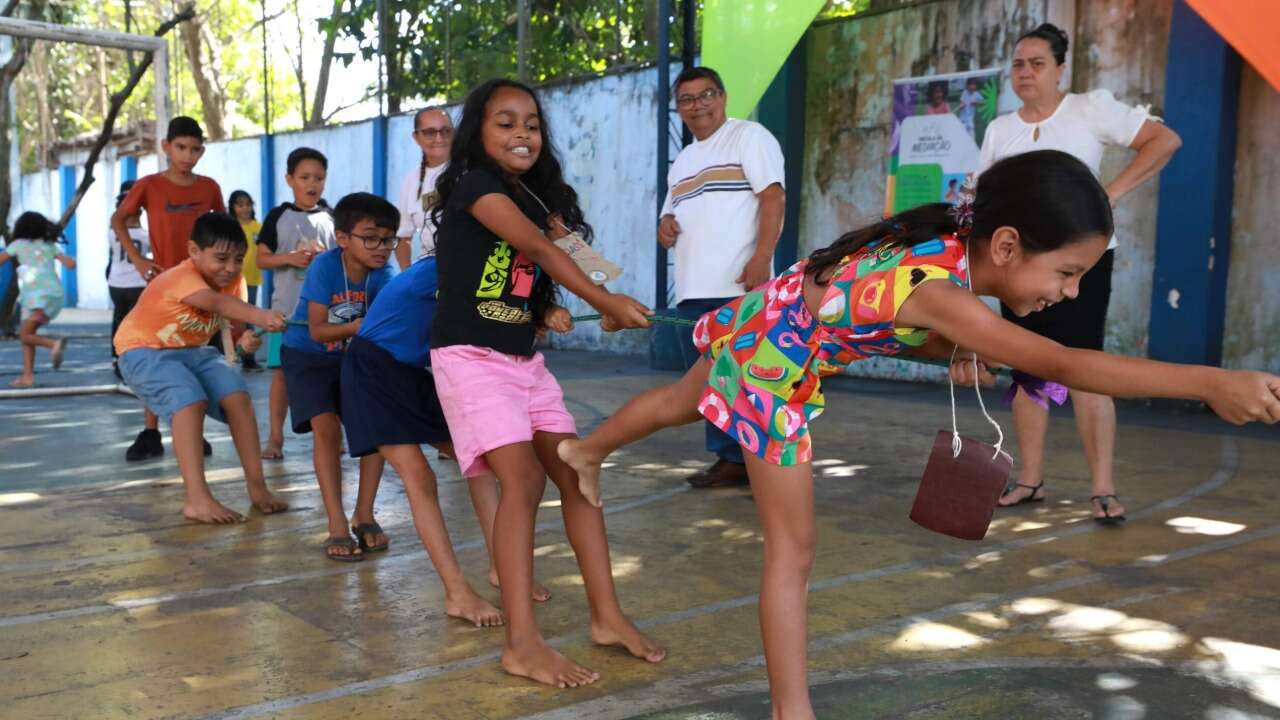 Belém promove colônia de férias para 480 alunos de escolas municipais